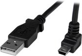 StarTech.com 1 m mini USB-kabel A-naar-mini-B met opwaartse hoek