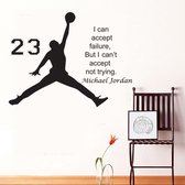 3D Sticker Decoratie Nieuw ontwerp Sport Muursticker Vinyl basketbalspeler Decals Sport Star For Kids Room Home Decor