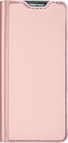 Dux Ducis Slim Softcase Booktype Samsung Galaxy S10 Lite hoesje - Rosé Goud