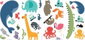 Roommates Muurstickers We Are One Animal Vinyl 28 Stuks