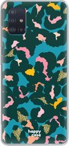 HappyCase Samsung Galaxy A51 Hoesje Flexibel TPU Summer Leopard Print