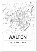 Poster/plattegrond AALTEN - A4