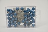 Parels En Parelspelden - Pushpins Turquoise 10mm 50stk