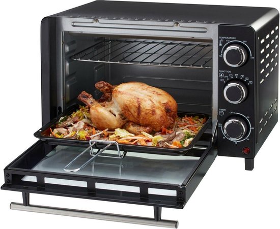 Voorafgaan inflatie voedsel Cooks Professionele 20L Mini Oven & Grill, Elektrisch Multifunctioneel  Fornuis,... | bol.com