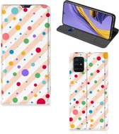 Samsung Galaxy A51 Hoesje met Magneet Dots