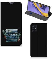 Geschikt voor Samsung Galaxy A51 Magnet Case Boho Beach