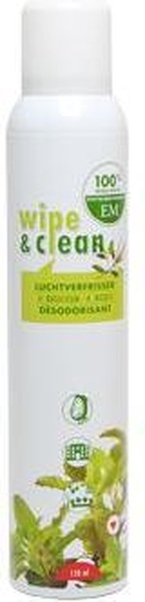Luchtverfrisser - Wipe & Clean - Basilicum