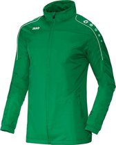 Jako Team Regenjas - Maat 152  - Unisex - groen