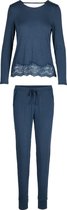 LingaDore 4401 FOLK Pyjama set - Maat L- Blauw