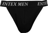 Entex heren tanga slip - XL - Zwart