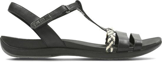 Clarks Dames Sandalen - Zwart - Maat 38