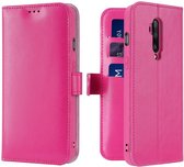OnePlus 7t Pro hoesje - Dux Ducis Kado Wallet Case - Roze