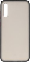 Hoesje Geschikt voor de Samsung Galaxy A70 - Hard Case Backcover Telefoonhoesje - Zwart