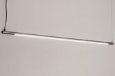 Lumidora Hanglamp 73694 - Ingebouwd LED - 30.0 Watt - 2100 Lumen - 2700 Kelvin - Staalgrijs - Metaal - Met dimmer