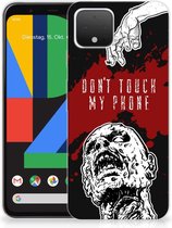 Google Pixel 4 Silicone-hoesje Zombie Blood