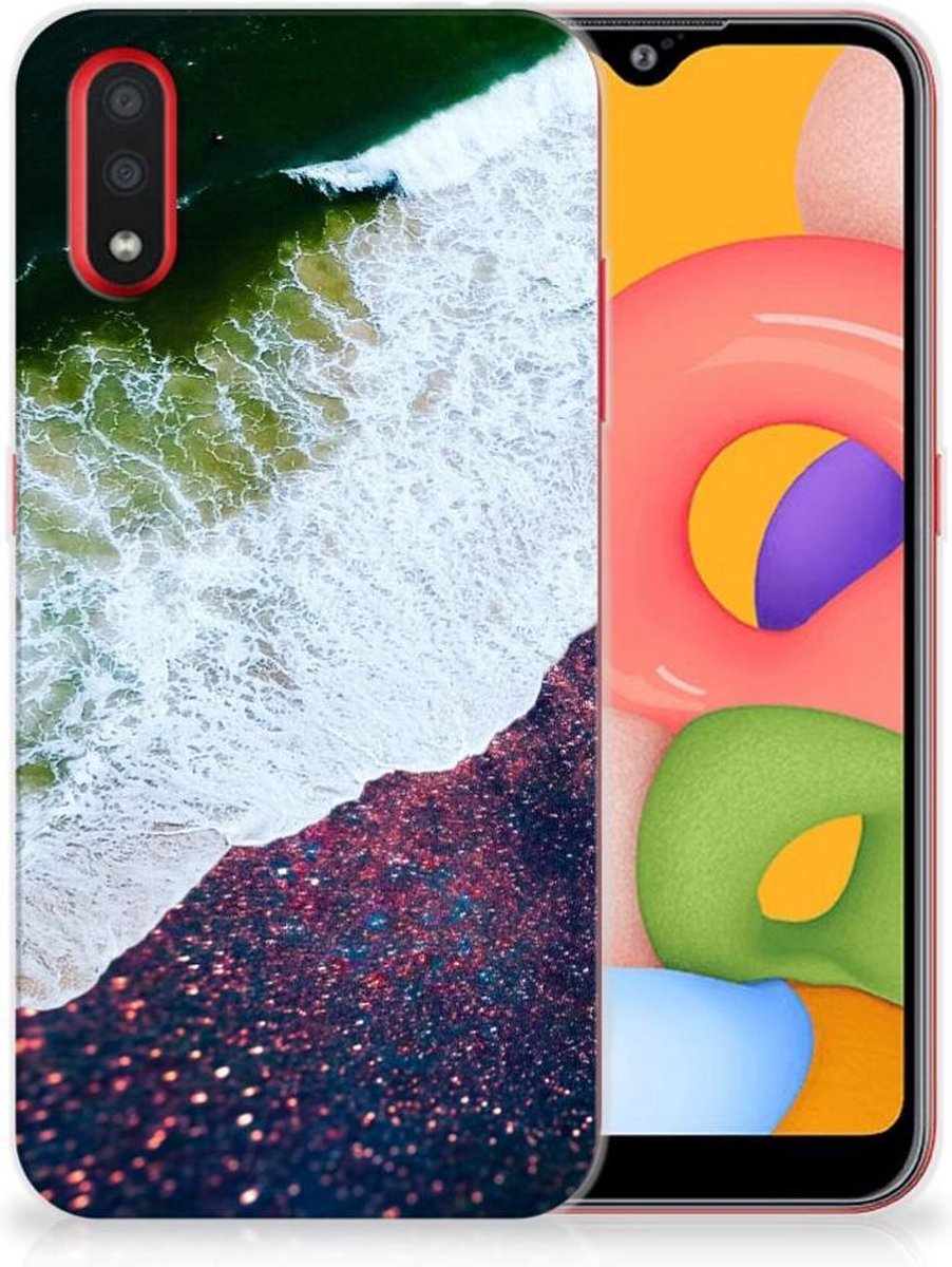 Samsung Galaxy A01 TPU Hoesje Sea in Space