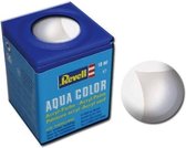 Revell Aqua  #4 White - Gloss  - RAL9010 - Acryl - 18ml Verf potje