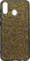 ADEL Siliconen Back Cover Softcase Hoesje Geschikt voor Samsung Galaxy A40 - Bling Bling Goud