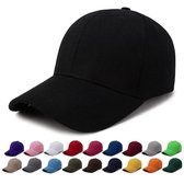 Outdoor Sun Hat Wild Breathable Hat Spring Summer Baseball Cap Casual Sports Cap(black)