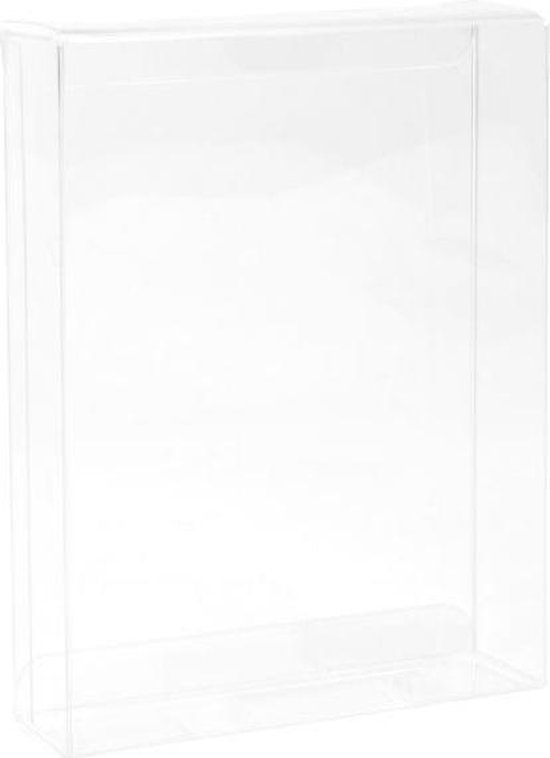Boîtes en plastique 11.4x3.2x14.9cm Crystal Clear (25 pièces)