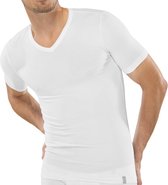 Schiesser - 95/5 - Shirt V-Hals - 205429 – White - M