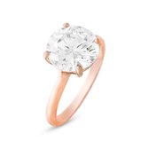 Twice As Nice Ring in rosé zilver, zirkonia 10 mm  50