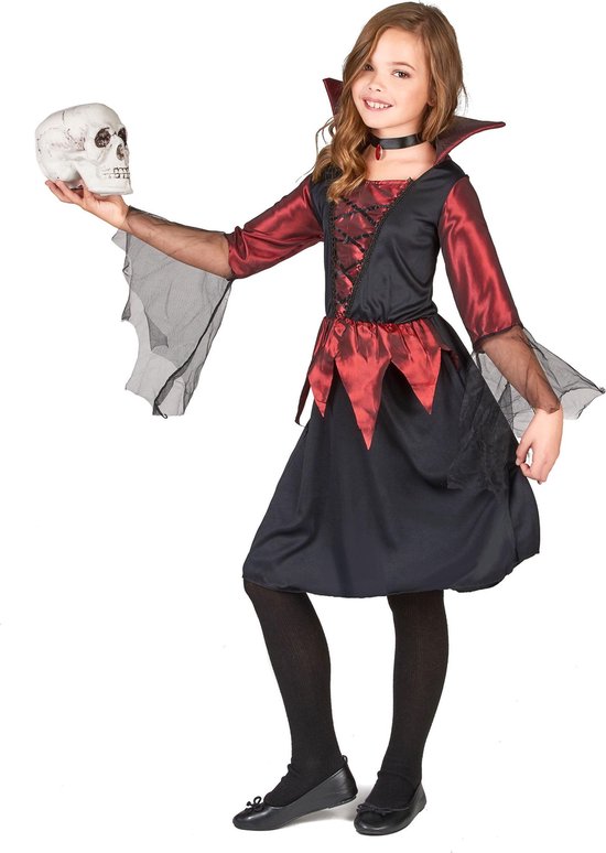 LUCIDA - Costume de vampire d'Halloween pour fille - L 128/140 (10-12 ans)  -... | bol