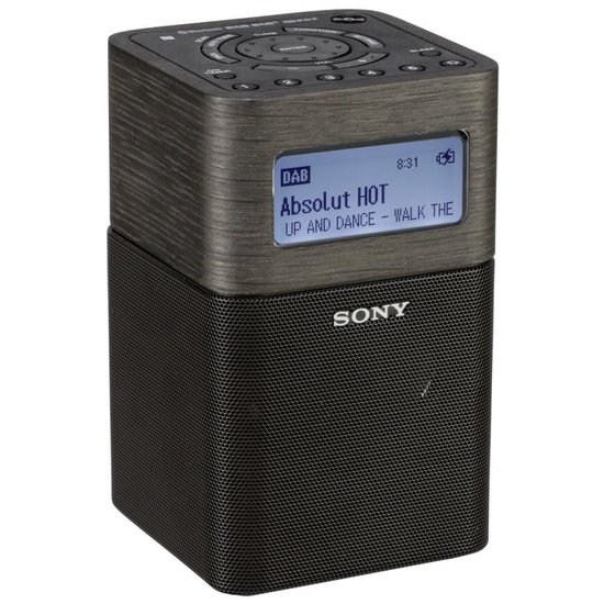 Sony XDRV1BTD Draagbare DAB+ radio met Bluetooth en wekker