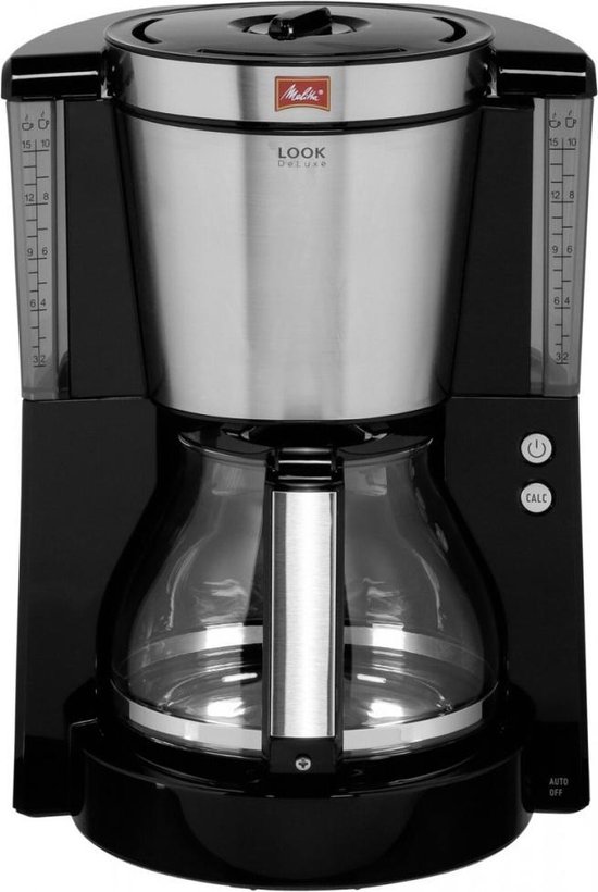Melitta Look IV Deluxe - Filter-koffiezetapparaat - Zwart | bol.com