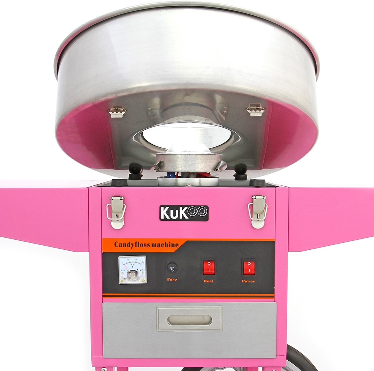 KuKoo Popcornmachine & Suikerspinmachine - professioneel - Retro Popper -  Suikerspin -... | bol.com