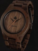 De officiële WoodWatch | Walnut | Houten horloge heren