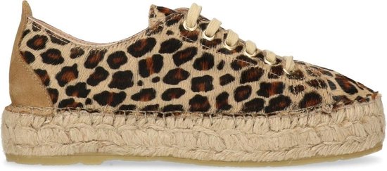 Sacha - Dames - Platform sneakers met panterprint - Maat 39 | Bestel nu!