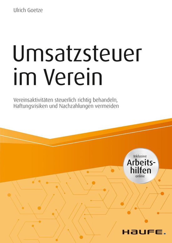 Haufe Fachbuch - Umsatzsteuer im Verein - inkl. Arbeitshilfe ... - cover