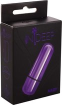 Indeep - Vibrobullet Mady - Mini Vibrator - Bullit Vibrator - Reisformaat - Zakformaat - Batterijen inbegrepen - Paars