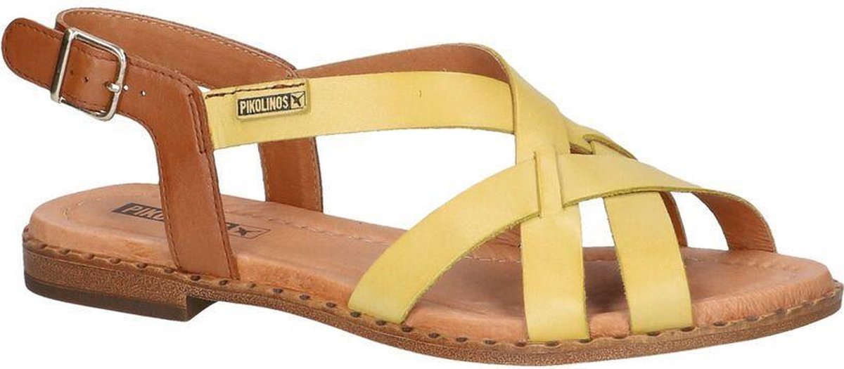 Sandalen in de kleur Geel voor dames | KLEDING.nl