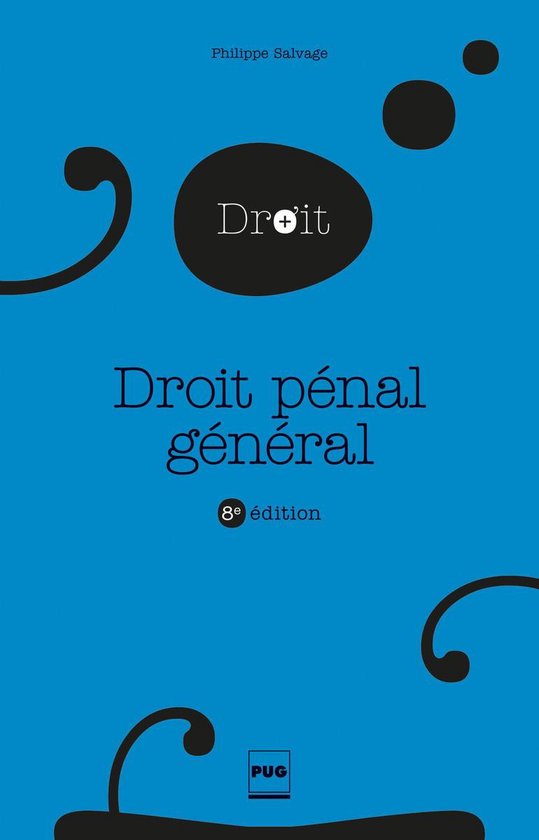Droit pénal général - 8e édition - cover