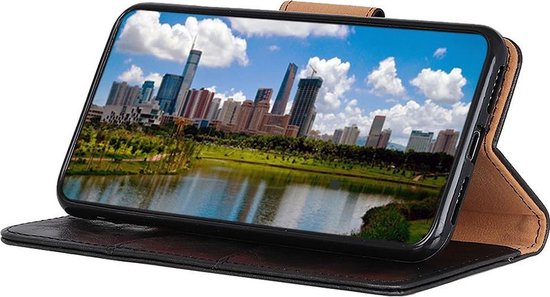 Shop4 Samsung Galaxy Note 10 - Etui Portefeuille Cabello Zwart