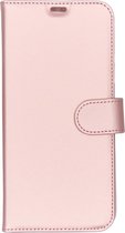 Accezz Wallet Softcase Booktype Samsung Galaxy A70 hoesje - Rosé Goud