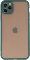 Kleurcombinatie Hard Case voor iPhone 11 Pro Max Donker Groen