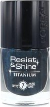 L'Oréal Resist & Shine Nagellak - 736 Black Turquoise