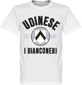 Udinese Established T-Shirt - Wit - XL