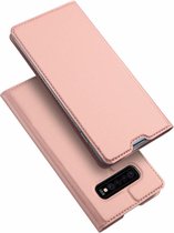 Samsung Galaxy S10 Plus hoesje - Dux Ducis Skin Pro Book Case - Rosé-Goud