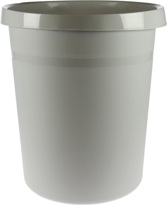 HAN papierbak - GRIP - 18 liter - lichtgrijs - hoogwaardig kunststof - HA-18190-11