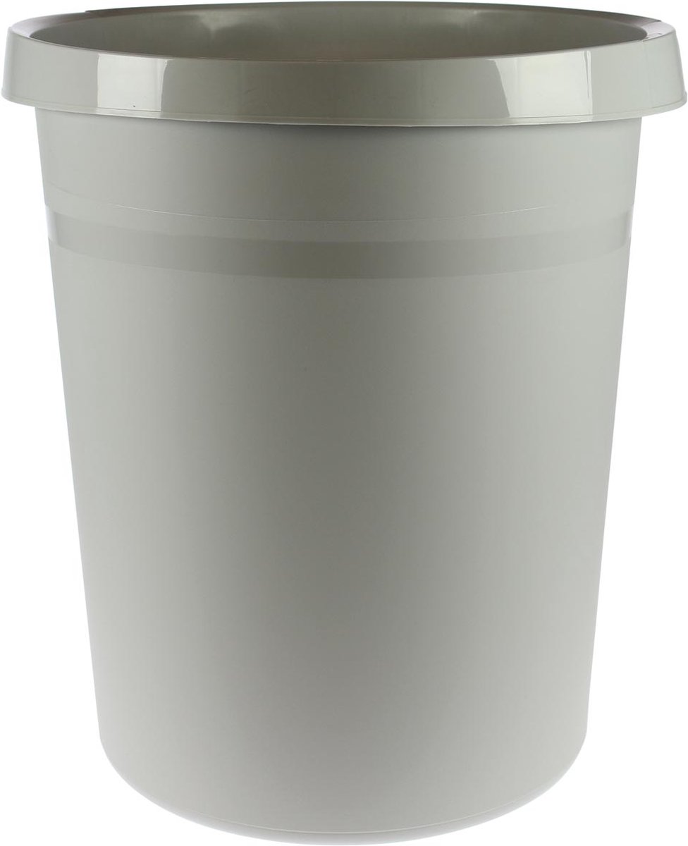 Goedkoopste HAN papierbak - GRIP - 18 liter - lichtgrijs - hoogwaardig kunststof - HA-18190-11