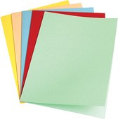 Pergamy dossiermap geassorteerde kleuren, pak van 100 5 stuks