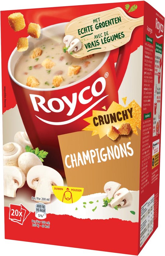Soupe minute Royco Feuille champion 200ml/20