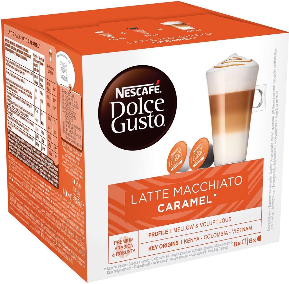 Nescafé Dolce Gusto Caramel Macchiato capsules - 48 koffiecups | bol.com