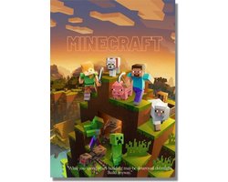 Minecraft poster - Gaming Print - Minecraft Print - cadeau - 60x42 Minecraft poster - Gaming Print - Minecraft Print - cadeau - 60x42