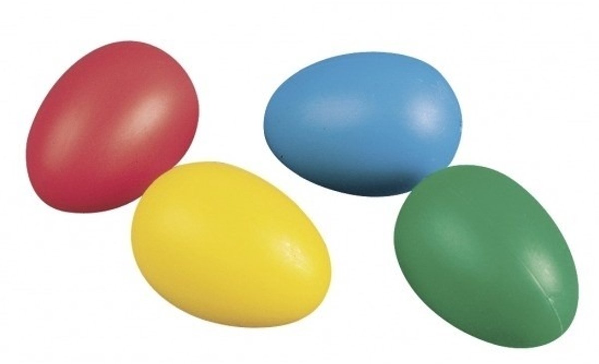 60x Surprise paaseieren in pastel kleuren 6 cm