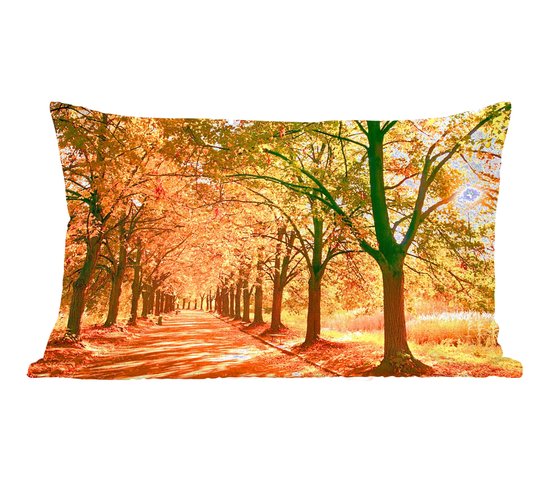 Sierkussens - Kussentjes Woonkamer - 50x30 cm - Bos - Herfst - Seizoenen - Landelijk